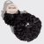 Black Ruffle Scrunchie