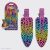 Lisa Frank x Kitsch XL Creaseless Clips in Rainbow Leopard