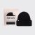 Glazey Satin-Lined Beanie in Black