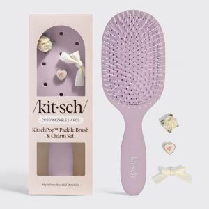KitschPop️ Paddle Brush in Soft Violet